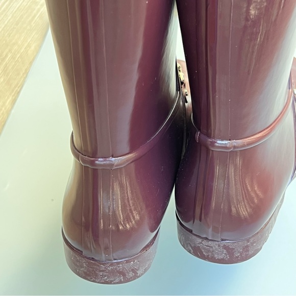 MICHAEL Michael Kors Leslie Plum Rhinestone Rain Boots - Picture 5 of 11